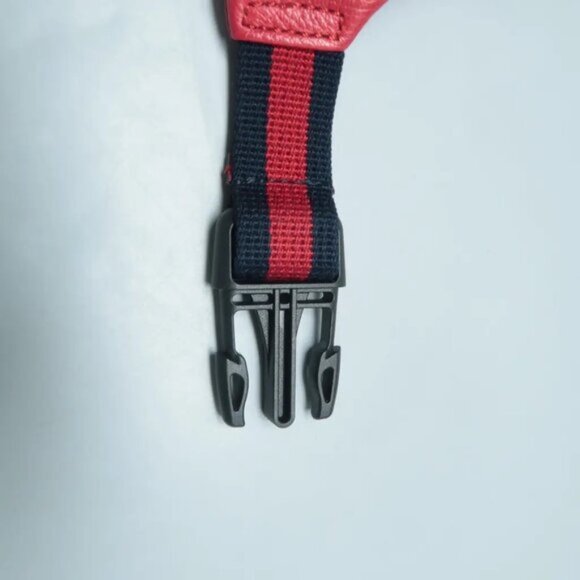 GUCCI Print Red Leather Crossbody bag 646-061425 - Picture 6 of 12